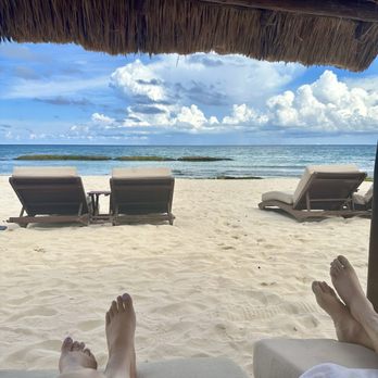 Viceroy Riviera Maya - Cabana views and full service with food and drinks - Hotels Near Me - Playa del Carmen, ROO