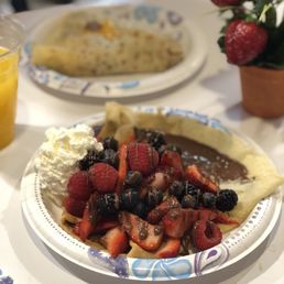 Mixed Berry Crepe