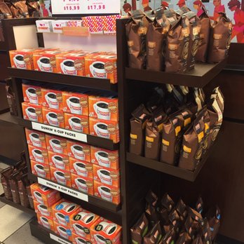 Dunkin' -  a display of chocolates and coffees - Coffee & Tea Near Me - Rocky Mount, North Carolina