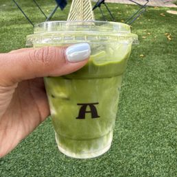 iced matcha latte iced matcha latte