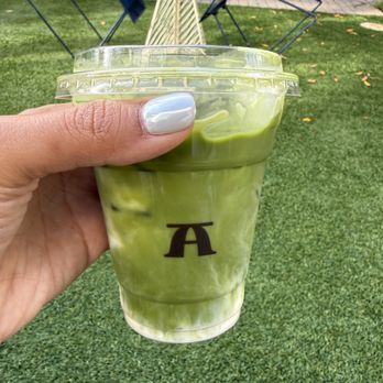 Alfred Coffee - iced matcha latte - Coffee & Tea Near Me - Woodland Hills, California Alfred Coffee - iced matcha latte - Coffee & Tea Near Me - Woodland Hills, California