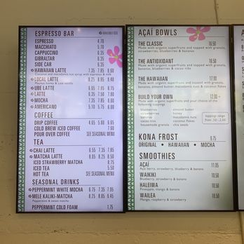 Honolulu Coffee - Menu - Bakeries Near Me - Honolulu, Hawaii