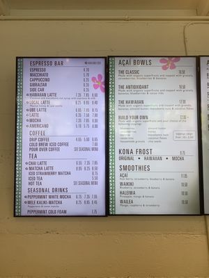 Menu photo 6 Honolulu Coffee Honolulu, HI