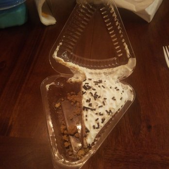 Lincoln Carry Outs Crown Point - This is what was in the pie container..not even one full slice..what a RIP off - Sandwiches Near Me - Crown Point, Indiana
