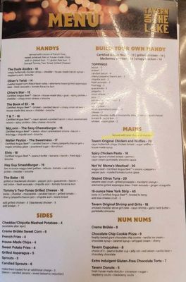 Menu photo 2 Tavern on the Lake Hobart, IN Menu photo 2 Tavern on the Lake Hobart, IN