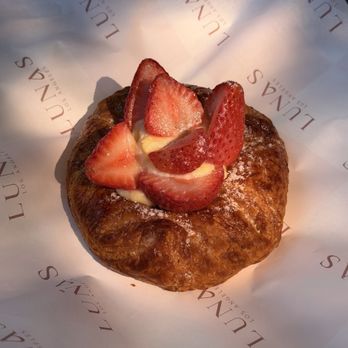 Lunas - Strawberry cheese danish - Coffee & Tea Near Me - Los Angeles, California Lunas - Strawberry cheese danish - Coffee & Tea Near Me - Los Angeles, California