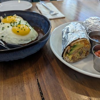 Water Tower Kitchen - Loco Moco. Bfast burrito - New American Near Me - Campbell, California Water Tower Kitchen - Loco Moco. Bfast burrito - New American Near Me - Campbell, California