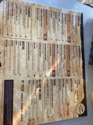 Menu photo 4 Lee's Landing Dock Bar Port Deposit, MD