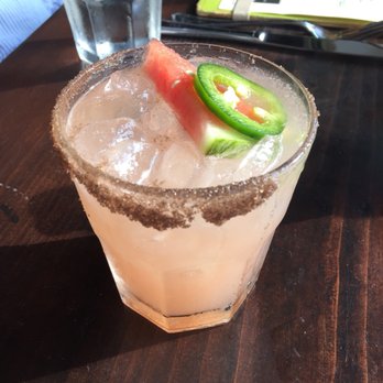 El Camino - Watermelon jalapeño margarita - Cocktail Bars Near Me - Delray Beach, Florida