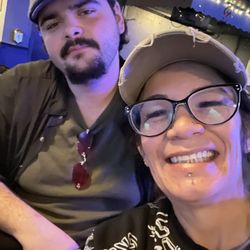 Michele’s Rides - This is Charles and I. One of my customers we call Pizza Daddy because he brings us pizza all the time