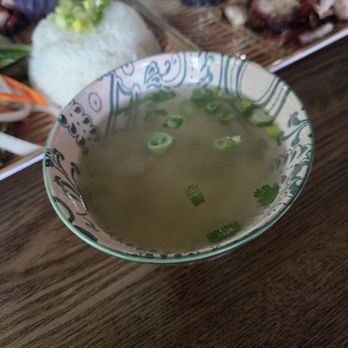 Tho - Side soup  comes with the bbq pork rice plate - Vietnamese Near Me - Seattle, Washington