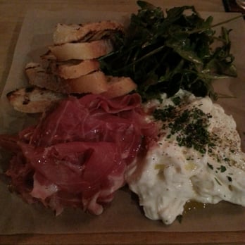 Laurel Tavern - Prosciutto and burrata plat e - New American Near Me - Studio City, California