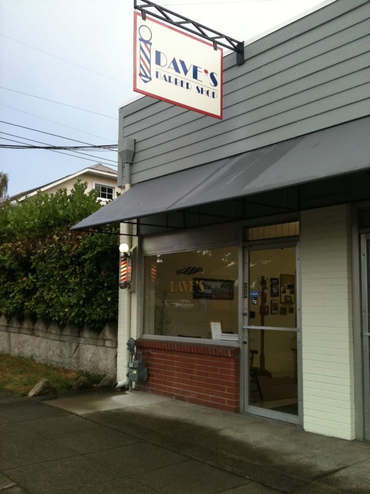 Dave's Barber Shop Logo