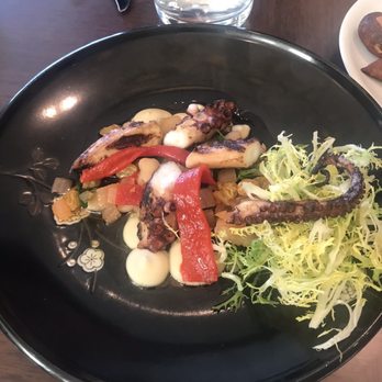 Knife Pleat - Grilled Octopus - French Near Me - Costa Mesa, California Knife Pleat - Grilled Octopus - French Near Me - Costa Mesa, California