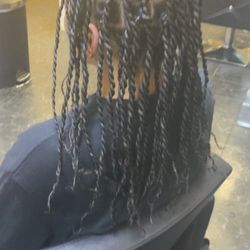 Double strand twist.