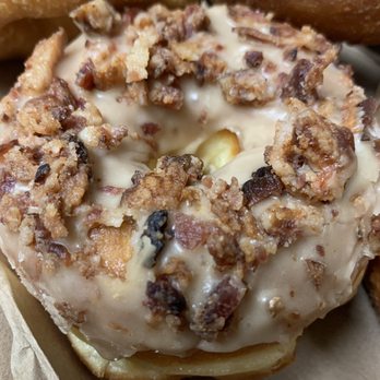 Young Donuts - Maple Bacon doughnut - Donuts Near Me - Tucson, Arizona