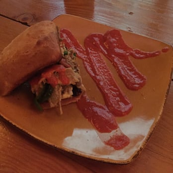 Bourbon & Baker - Cornbread slider - Tapas/Small Plates Near Me - Manhattan, Kansas Bourbon & Baker - Cornbread slider - Tapas/Small Plates Near Me - Manhattan, Kansas
