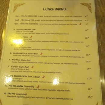 Siam Bistro - Menu - Thai Near Me - Ottawa, Ontario