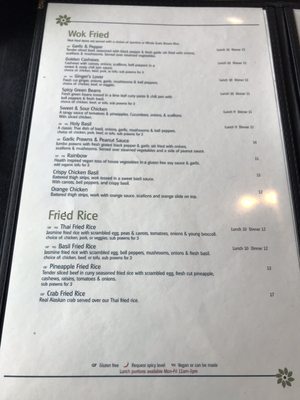 Menu photo 1 Khun Thai Brookings, OR
