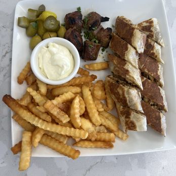 Yafa Grill - Shawarma Arabi Plate - Mediterranean Near Me - Fresno, California