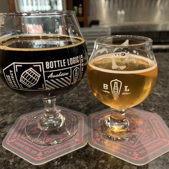 Bottle Logic Brewing - Dark Stout: Pie vs. Pie Light Wheat: The Things We Do for Love - Breweries Near Me - Anaheim, California