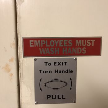 Stacks - Yuck - Employees are supposed to be washing their hands BUT there is NO hot water and NO soap!! - Breakfast & Brunch Near Me - Menlo Park, California Stacks - Yuck - Employees are supposed to be washing their hands BUT there is NO hot water and NO soap!! - Breakfast & Brunch Near Me - Menlo Park, California