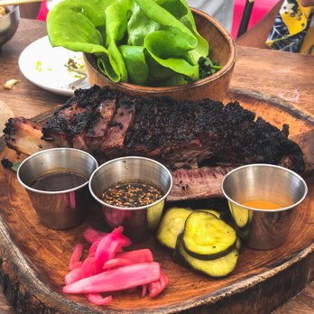 Kyu - Ribs with a few sauces - Asian Fusion Near Me - Miami, Florida Kyu - Ribs with a few sauces - Asian Fusion Near Me - Miami, Florida