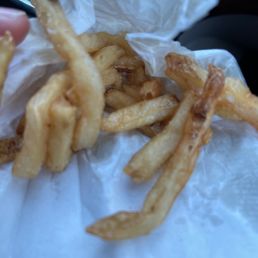 Cold greasy Fries Cold greasy Fries