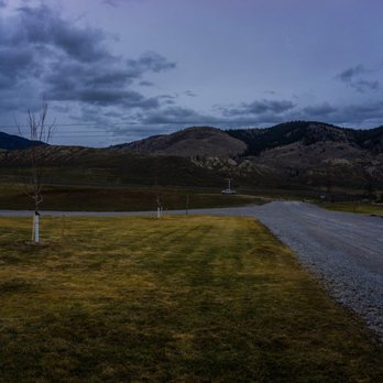 Harper's Trail - a gravel road in the distance - Wineries Near Me - Kamloops, British Columbia