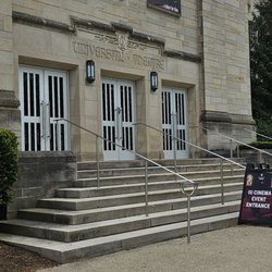 Indiana University Cinema - The front entrance