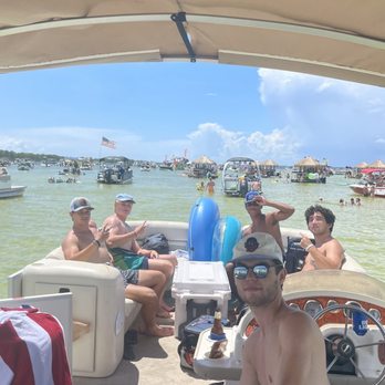 Destin For Fun - back to college party at Crab Island - Boating Near Me