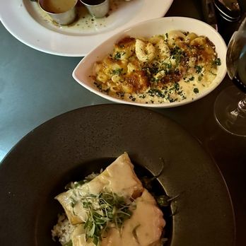 Koya - Miso sea bass , ribeye , and mac and cheese - Lounges Near Me - Houston, Texas Koya - Miso sea bass , ribeye , and mac and cheese - Lounges Near Me - Houston, Texas
