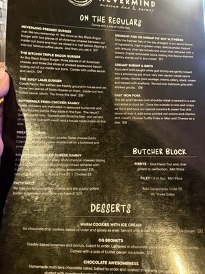 Menu photo 1 Nevermind Awesome Bar & Eatery Cape Coral, FL