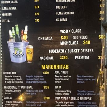 COCO Restaurant and Beach Bar - Bars Near Me - Isla Mujeres, ROO