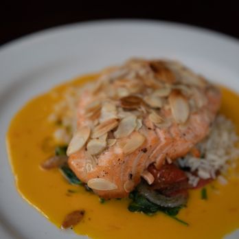 Johnny Foley's - Salmon with fantastic orange sauce - Irish Near Me - San Francisco, California Johnny Foley's - Salmon with fantastic orange sauce - Irish Near Me - San Francisco, California