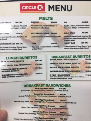Menu photo 2 Circle K Prescott, AZ