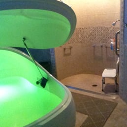 Cool lights that change colors in the bed.  You can turn them on or off during your float.