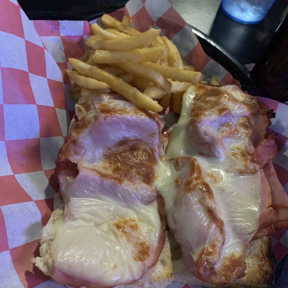 The Clubhouse - Grrr-ber sandwich with fries - Sports Bars Near Me - Affton, Missouri The Clubhouse - Grrr-ber sandwich with fries - Sports Bars Near Me - Affton, Missouri