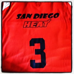 San Diego Heat - Men's Travel Team jersey