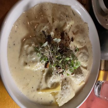 Osteria Divino - Mushroom Ravioli - Italian Near Me - Sausalito, California Osteria Divino - Mushroom Ravioli - Italian Near Me - Sausalito, California