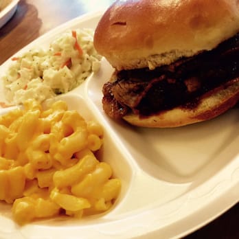 The Beach Bully - Beef Brisket Platter w/ Mac N' Cheese & Cole Slaw - Barbeque Near Me - Virginia Beach, Virginia The Beach Bully - Beef Brisket Platter w/ Mac N' Cheese & Cole Slaw - Barbeque Near Me - Virginia Beach, Virginia