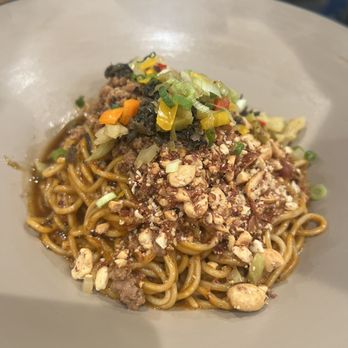 Yu Noodles - Dry noodle with minced pork - Chinese Near Me - McLean, Virginia Yu Noodles - Dry noodle with minced pork - Chinese Near Me - McLean, Virginia