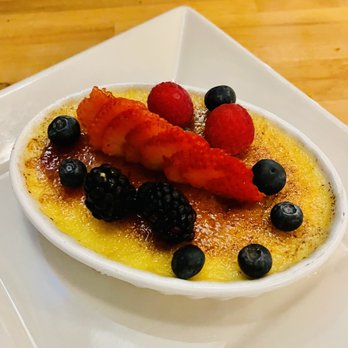 Azur - Lavender infused Creme brûlée - New American Near Me - Key West, Florida Azur - Lavender infused Creme brûlée - New American Near Me - Key West, Florida