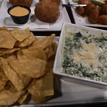 Ontario Improv - Spinach dip and chips - Comedy Clubs Near Me - Ontario, California