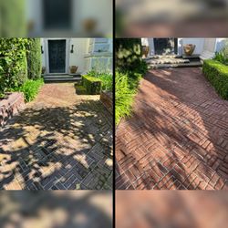 Wekud Power Wash - #Brickwash #mossremoval