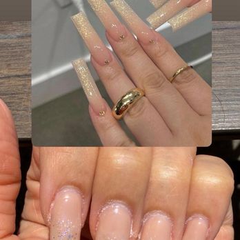 Color Nails & Spa - What i asked for VS what i got - Nail Salons Near Me - Carlsbad, California Color Nails & Spa - What i asked for VS what i got - Nail Salons Near Me - Carlsbad, California