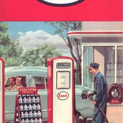 Esso - Ancienne station.
