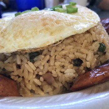 Hukilau Cafe - Fried rice & eggs - Hawaiian Near Me - Laie, Hawaii Hukilau Cafe - Fried rice & eggs - Hawaiian Near Me - Laie, Hawaii