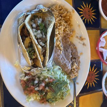 Two Amigos Taqueria - Taco platter - Mexican Near Me - Waxahachie, Texas
