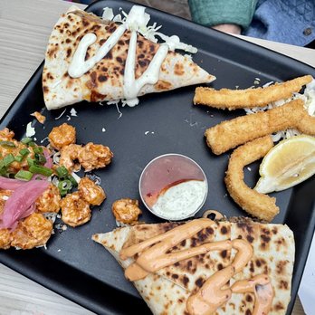 Down the Hatch Maui - Sample Platter - Seafood Near Me - Lahaina, Hawaii Down the Hatch Maui - Sample Platter - Seafood Near Me - Lahaina, Hawaii